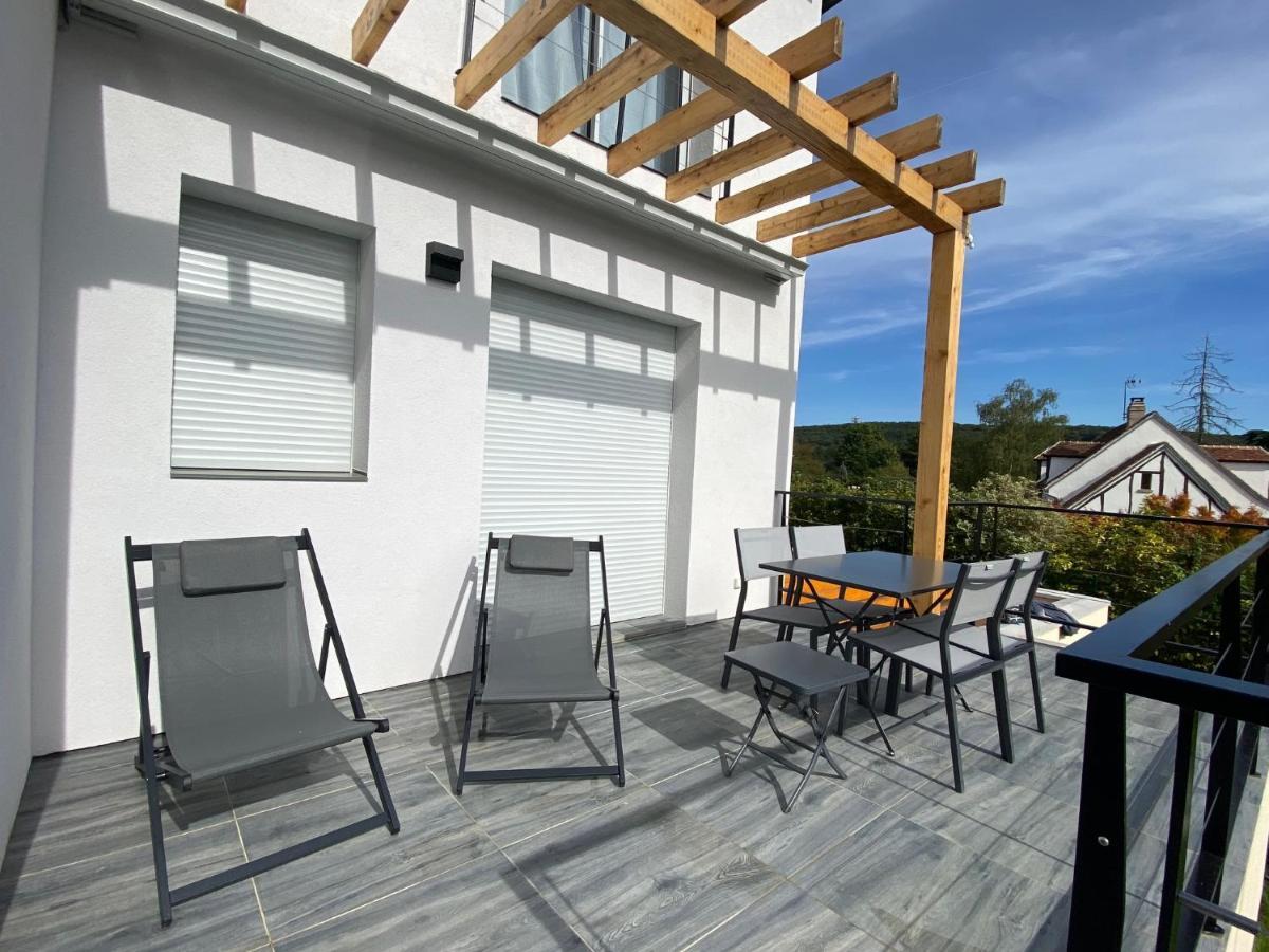La Villa Perchee Calme, Sauna, Parking Prive Saint-Prix (Val d'Oise) Exterior foto