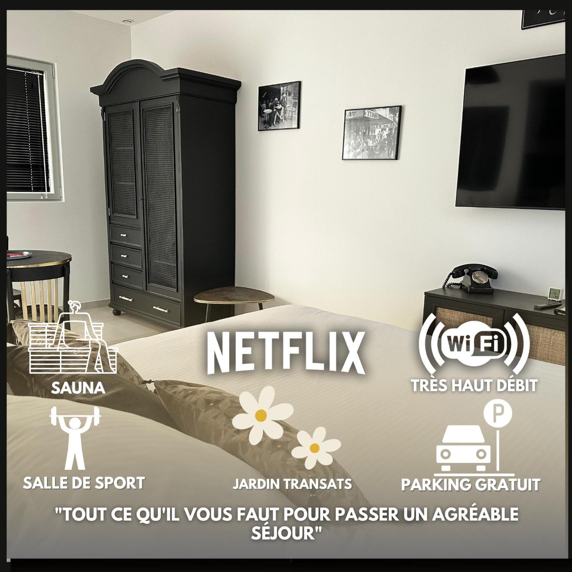 La Villa Perchee Calme, Sauna, Parking Prive Saint-Prix (Val d'Oise) Exterior foto