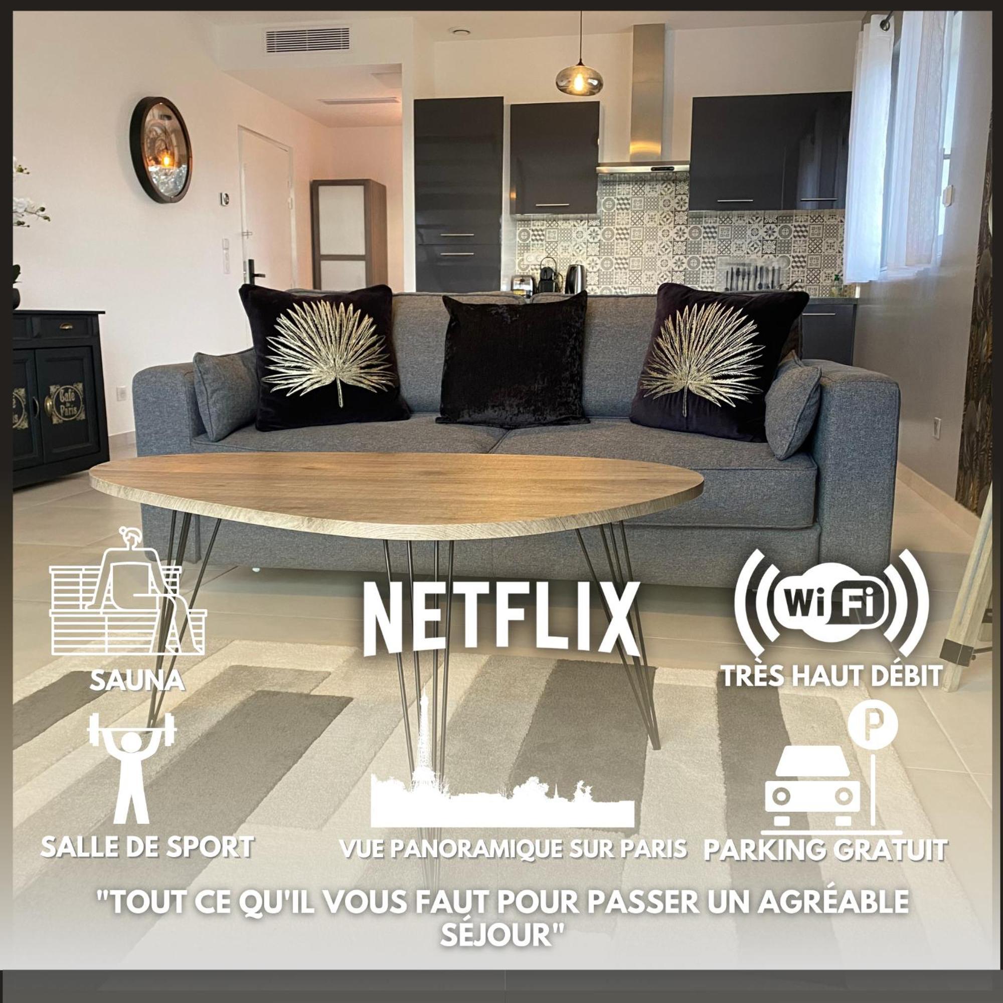 La Villa Perchee Calme, Sauna, Parking Prive Saint-Prix (Val d'Oise) Exterior foto